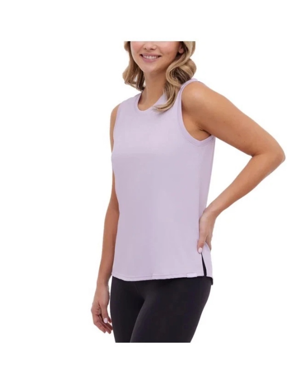 Bench active tank top light purple size medium new
